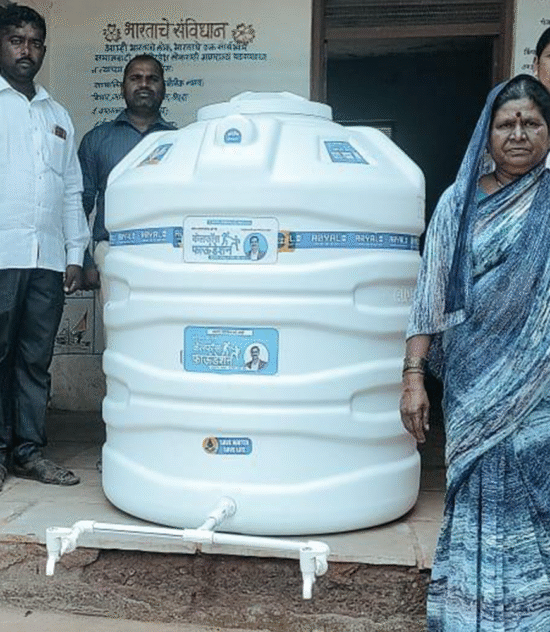 Water Tank Donation