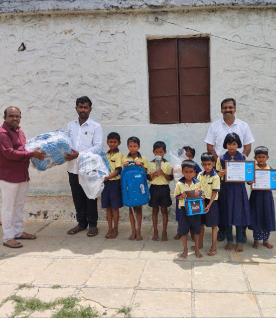 School Kit Distribution – Bringing smiles to young learners