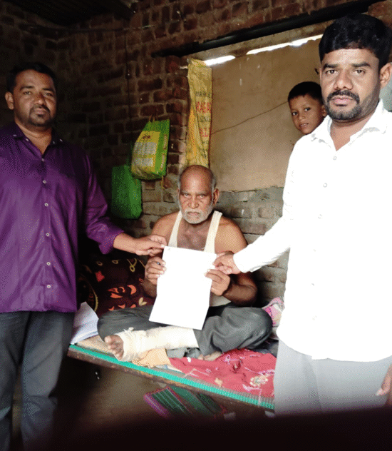 Extending a helping hand for urgent medical support.