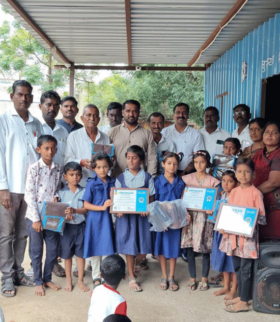 School Kit Distribution – Bringing smiles to young learners